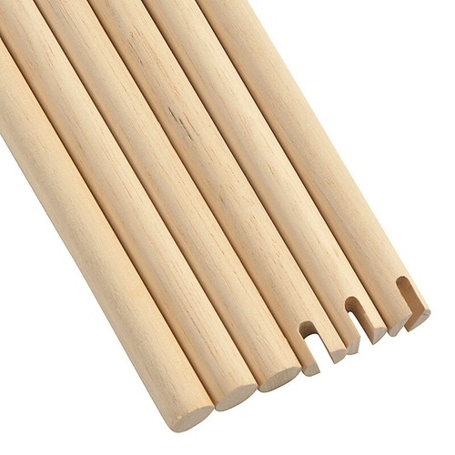 31" White Wooden Arrows Shafts Handmade DIY Archery Target Bow Hunting Shooting - Picture 2 of 12
