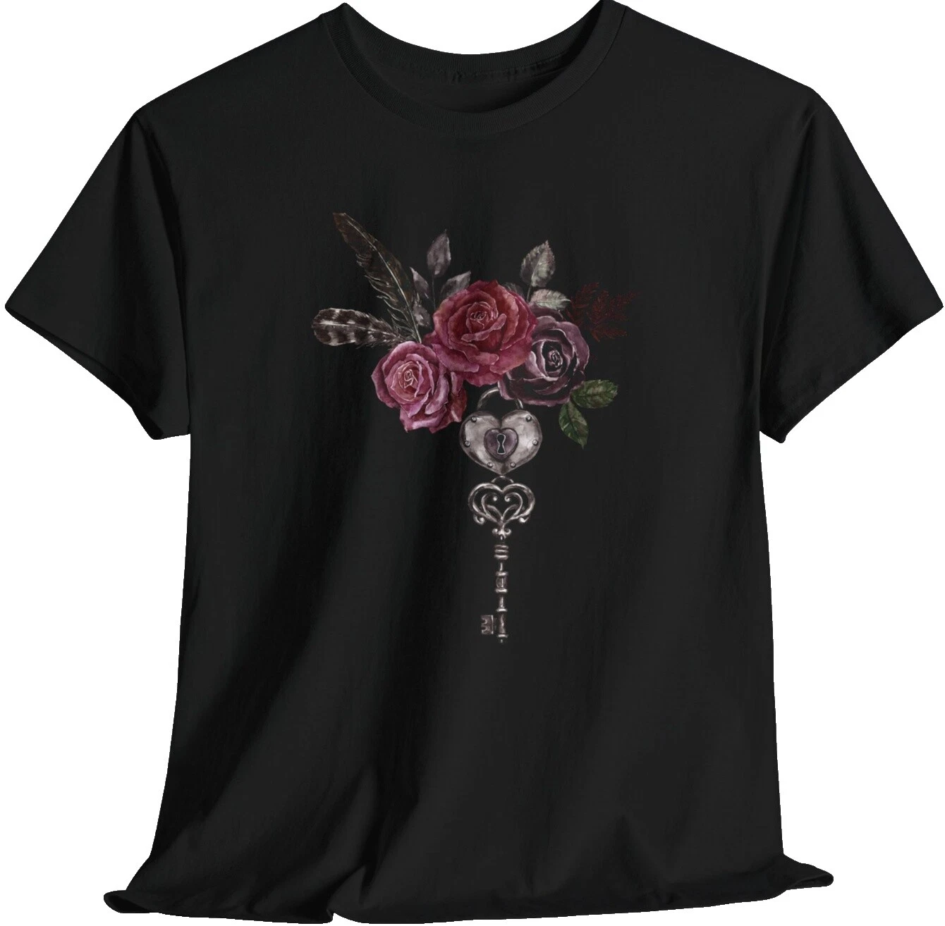 Camiseta Gildan Gótico Blusas para mulheres