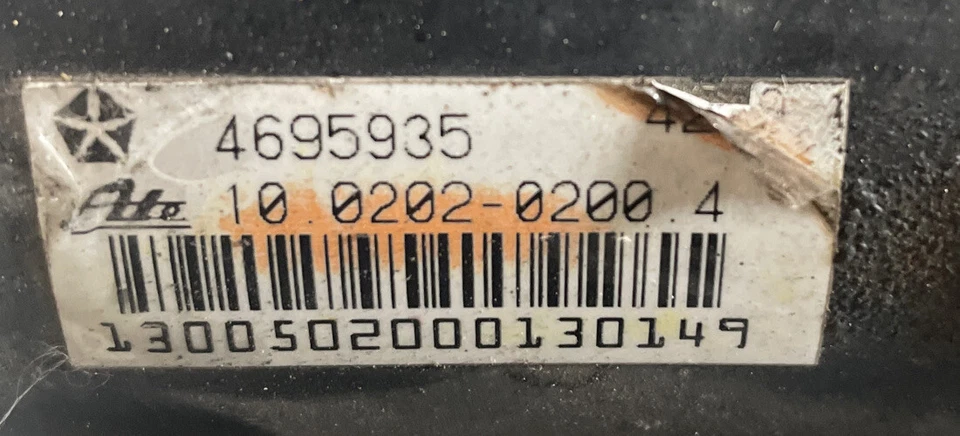 Chrysler Concorde 1994-1995 unidad módulo bomba freno antibloqueo abs 4695935 Foto 4 de 4