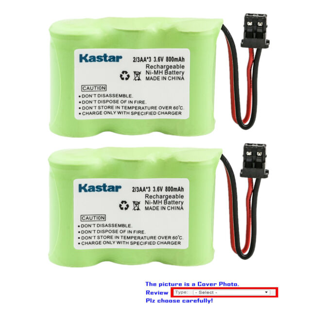 Kastar Cordless Battery Replace for GESPCH02 TAD1015 TAD-1015 TAD1016 TAD-1016