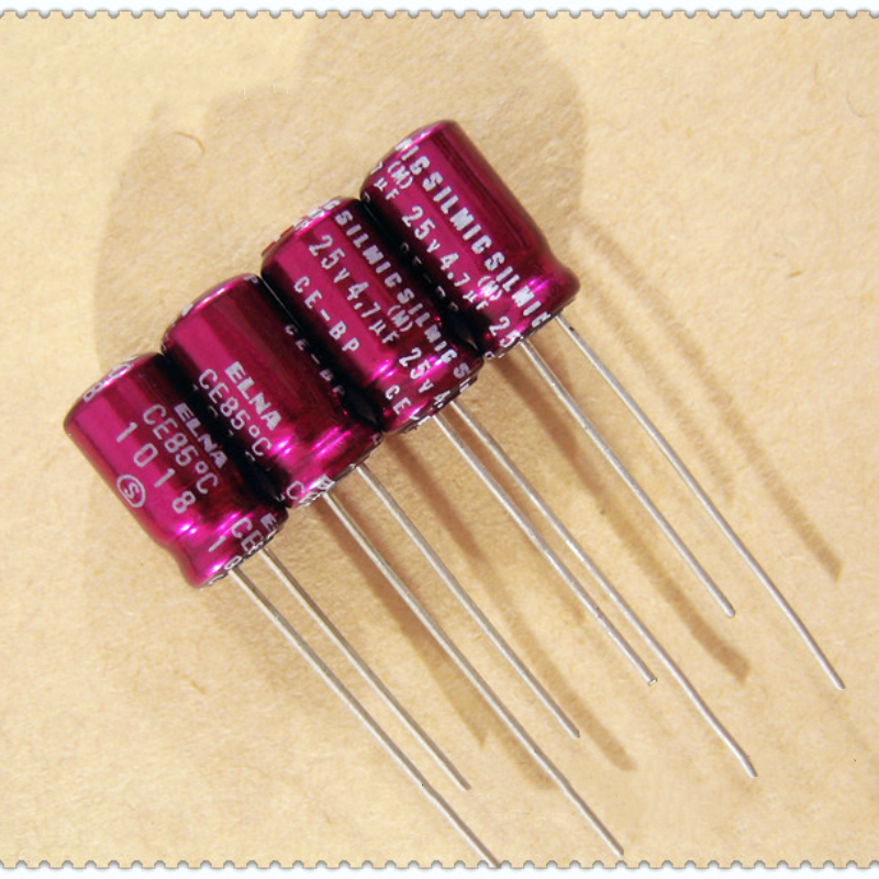 Condensatore Elna RBP2 (R2B) 47uF/25V - Audio Non Polare 6,3x11 Mm - Nuovo