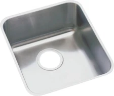 ELKAY Lustertone Stainless Steel ELUH1212 14.5" Single Bowl Undermount Sink