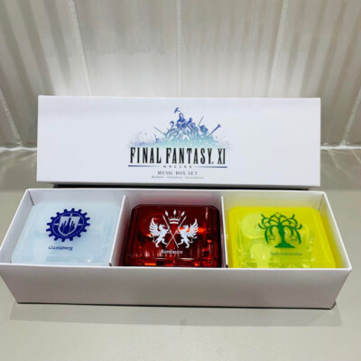 NEW Final Fantasy XI Music Box Set Ronfaure/Gustaberg/Sarutabaruta