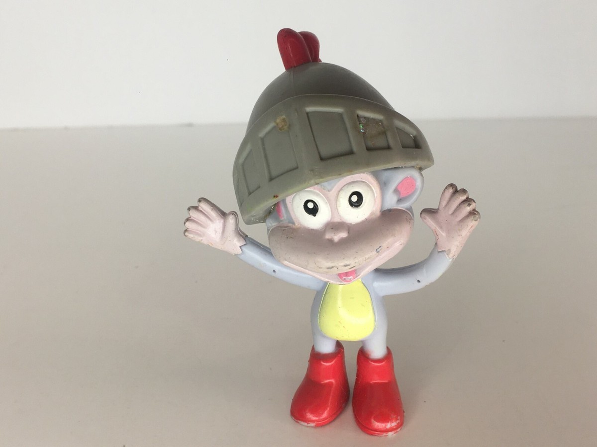 Toon Boxx Boot Doragon 4期　ソフビ Dora the Explorer Boots in Knight Helmet Monkey Plastic Action