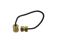 Begleri - Brass Hex - HAND MACHINED EDC GREEK WORRY BEADS - MADE IN THE USA