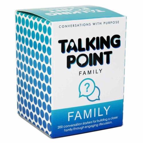 200 Family Conversation Starters Great Relationships Fun Questions Card Game - Picture 1 of 10