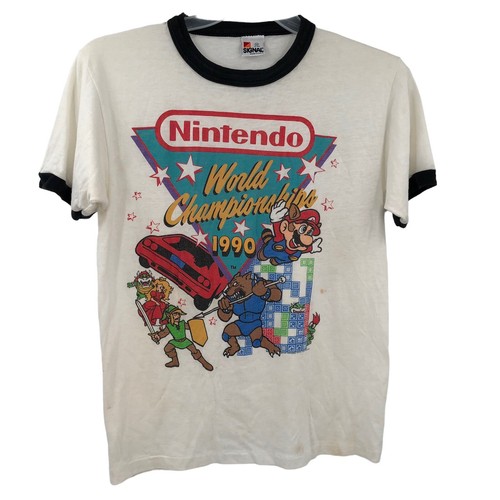 VTG Nintendo 1990 World Championships Original Licensed T Shirt Size Medium - Picture 2 of 22