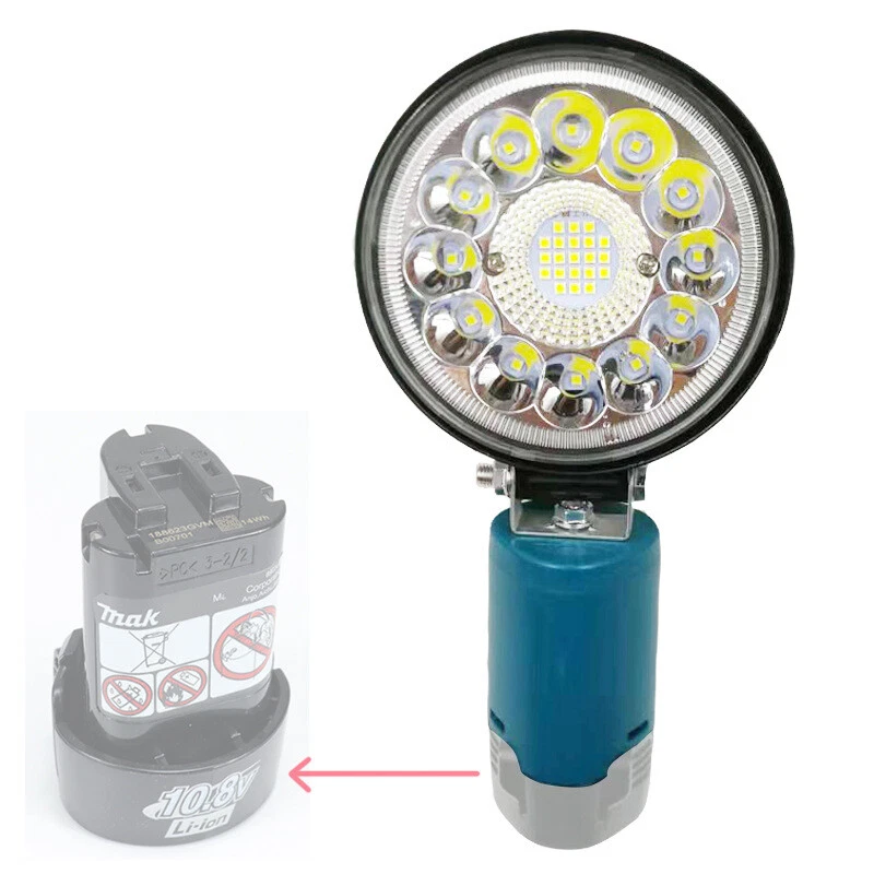 3"/4"/5" Cordless LED Work Light Flashlight for Makita 10.8V Li-ion Battery  New - Image 4 of 4