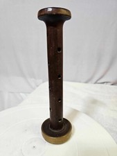 Antique Primitive Wood Yarn Spooling tool textile Mill -Bn3