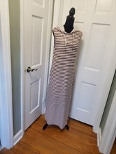NWT EXIST Striped Maxi Knit Sundress, Beachwear, casual Ret. $60.00 Soft & Comfy