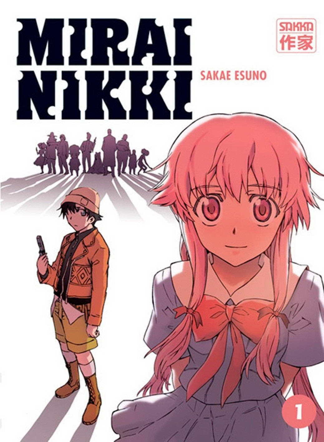 156847 Mirai Nikki Redial Anime Decor Wall 16x12 Poster Print