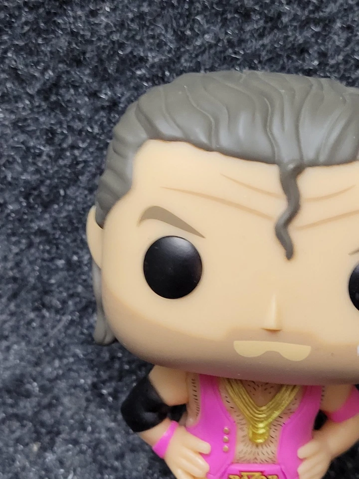 Figura Vinilo Funko Pop WWE Razor Ramon 2017 Traje Rosa Lucha Coleccionable Foto 2 de 4