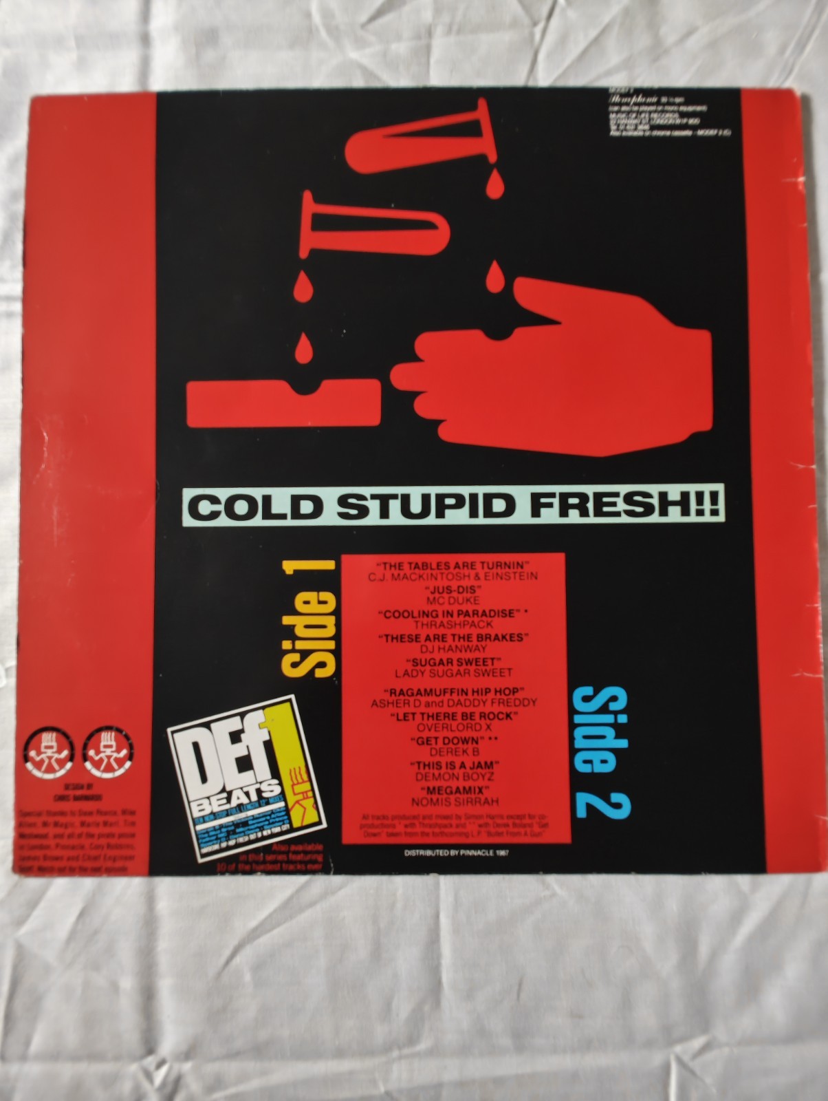 Various – Hard As Hell! (12-inch Compilation, 1987, MODEF 2) image 4