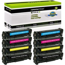 8PK CE320A Toner BCYM Fits For HP 128A Color LaserJet Pro CP1525N CM1415FN MFP