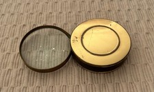 Vintage Brass Folding Magnifying Glass