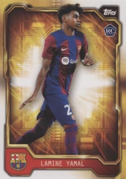 2023-24 Topps FC Barcelona Fan Set - Lamine Yamal #BARG-3 for sale