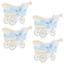 4 Pcs Mini Korb Geflochtener Aufbewahrungskorb Kleiner Dekorativer