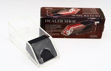 Zapato de distribuidor de casino de acrílico premium Excalibur (tiene cuatro cubiertas)