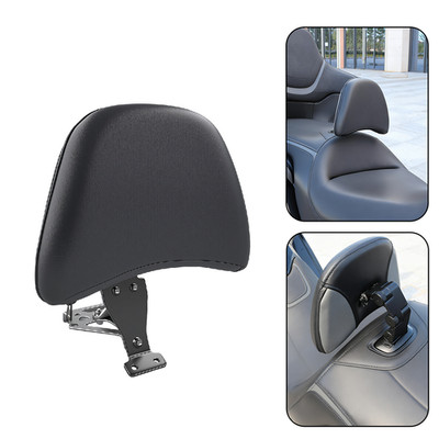 Adjustable Rider Backrest Pad For Honda Goldwing 1800 GL1800 Gold Wing 2018-2025