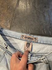 Vintage Early 90s JNCO Super Baggy Denim Lightwash Men s Jean Shorts SEND OFFERS