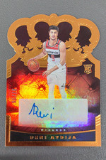 2020-21 Panini Crown Royale Deni Avdija Rookie Crown Auto RC /99 Wizards