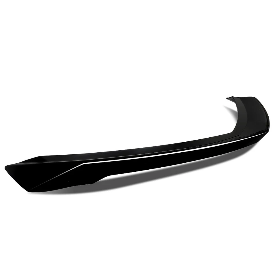 Spoiler de asa de porta-malas estilo V Highkick para Cadillac ATS Sedan 2013-18 preto brilhante - Imagem 2 de 4
