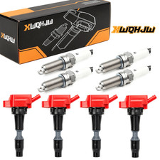 4 Ignition Coil Pack For 2016-2019 Hyundai Sonata Kia Optima 2.4L 2.0L L4