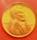 1948-S Lincoln Wheat Cent Penny GEM RED BU From an Original Bank Roll