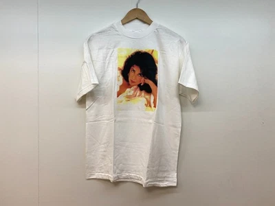 Hanes Beefy Vintage Elizabeth Taylor Single Stitch T-Shirt M White - Image 1 of 4