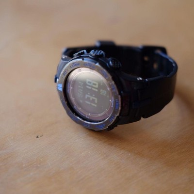 Casio Pro Trek PRW3100Y Solar Radio Controlled STN LCD Slim Watch Edition