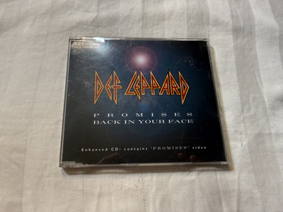 Def Leppard - Promises/Back In Your Face CD 1999 Mercury Import Video OOP RARE