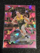 2024 WNBA Select Pink Cracked Ice Nika Mühl RC Seattle Storm Rookie #27