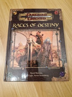 D&D Quellenband Races of Destiny Englisch (D&D 3.5) NUR DHL