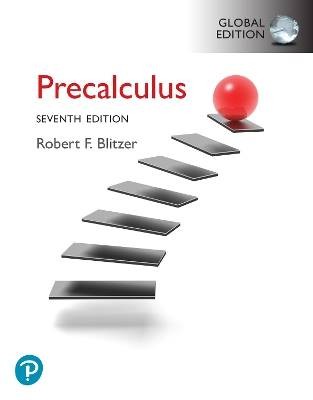 Precalculus, Global Edition, Robert F. Blitzer, P