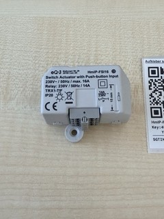 Homematic IP Schaltaktor mit Tastereingang 16A Unterputz HmIP FSI16