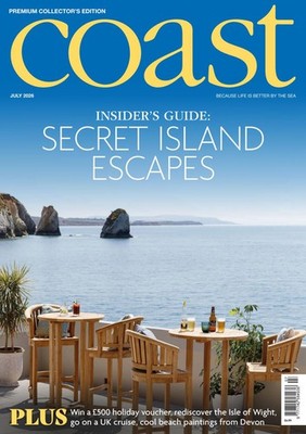 COAST MAGAZINE JULY 2026  ~ SECRET ISLAND ESCAPES ~ NEW