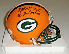 PACKERS Dorsey Levens signed mini helmet w/ SB XXXI JSA COA AUTO Autographed