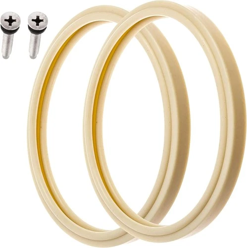 (1 Set) 8 3/8" Pool Light Lens Gasket and Stainless Pilot Screw - Exact Replacem - Picture 1 of 2