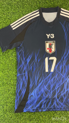 Ao Tanaka 2024 Japan Y-3 Official Jersey Shirt Kit – JPN XL / US L