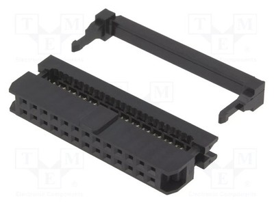 2mm Steckverbinder: IDC 1mm IDC 2x13 Stecker weiblich PIN: 26