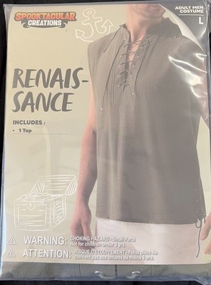 Spooktacular Creations Mens  Renaissance Costume Sz Mens L