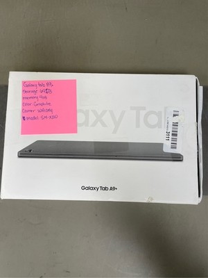 Samsung Galaxy Tab A9+ 11'' Widescreen Tablet, 64GB, Android 13, Graphite 2