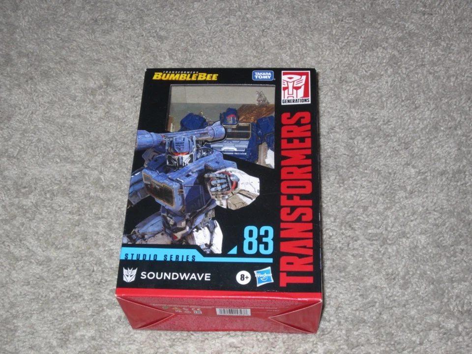 Transformers: Bumblebee Studio Series '83 SOUNDWAVE - NEW Action Figure! 2022 - Image 2 of 3