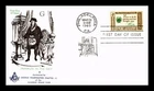 Dr Jim Stamps FDC Franklin American Credo Series Masonic Stamp Club Cachet
