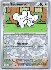 Tandemaus 157/191 Common Surging Sparks Pokemon Reverse Holo Near Mint