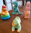 Four 1990's Enesco "Lucy & Me" Bear Collectibles Figurines. Super Cute! — photo 4