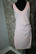 Athleta Womens Pink Sleeveless Della Dress SZ L
