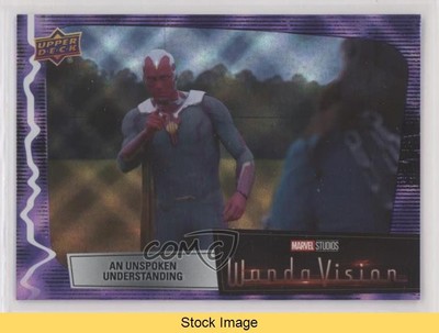 2022 Marvel Studios' WandaVision Purple Spell An Unspoken Understanding READ 7vj