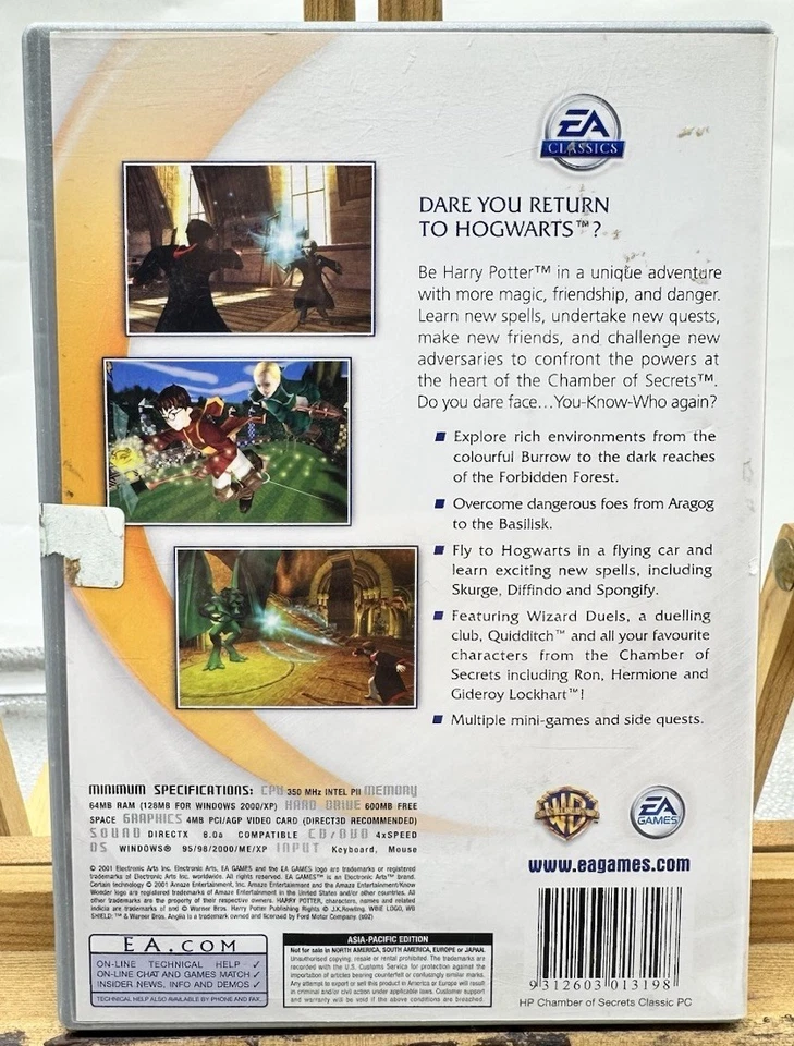 Harry Potter And The Chamber Of Secrets PC Game - In Good Condition 8722 - Image 2 of 3