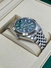NEW 2026 Rolex Sky-Dweller 42mm 336934 Stainless Steel Jubilee Green Dial 8
